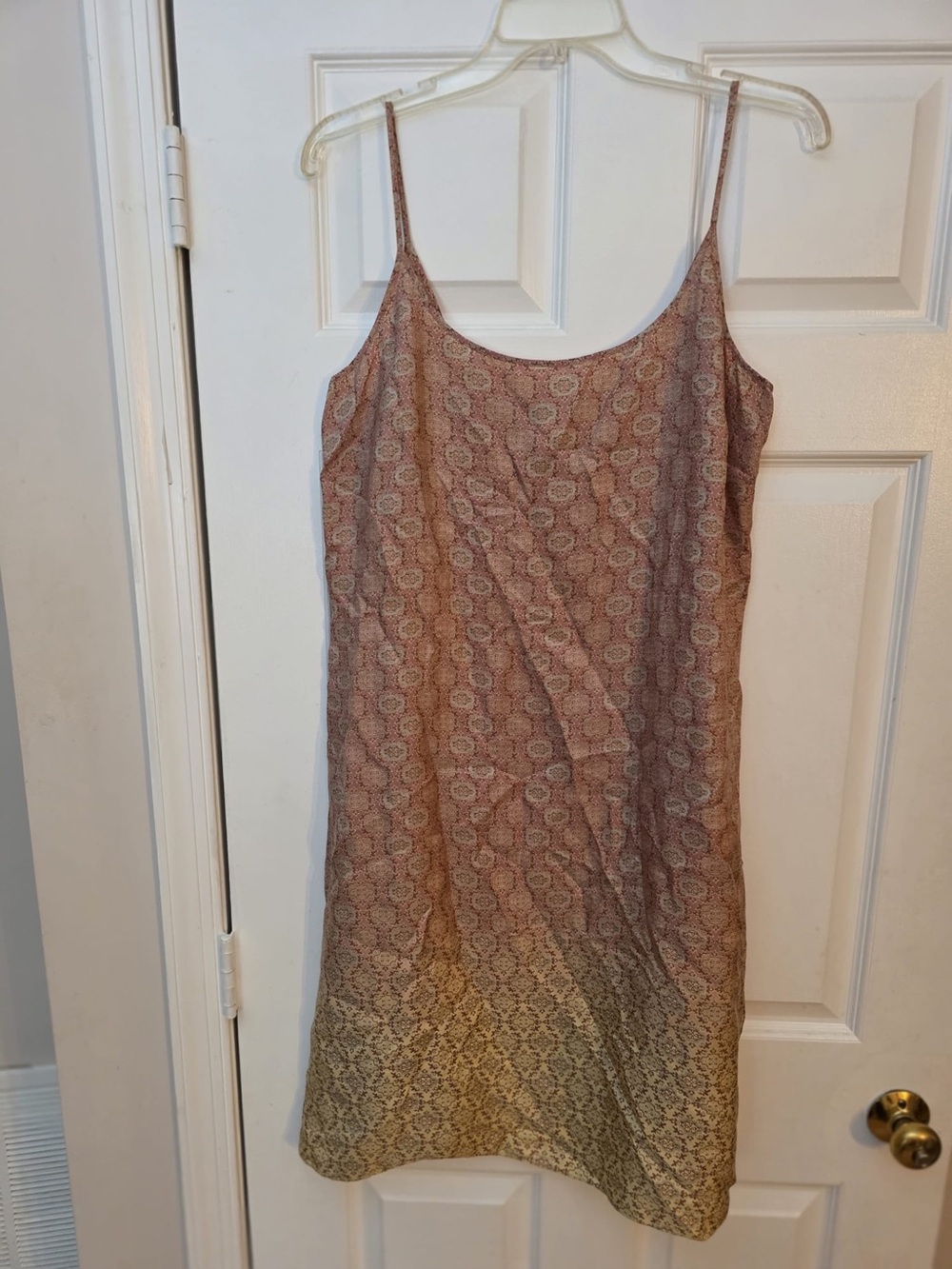Women’s J.Crew Pink Paisley Silk Dress. Sz 14. NWT